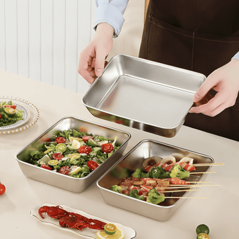 Stainless Steel Square Plate